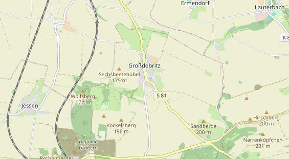 Reiterferien auf Karte