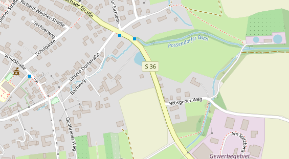 Reiterferien auf Satellitenbild