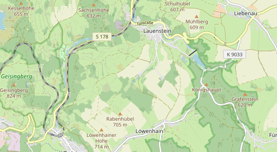 Reiterferien auf Karte