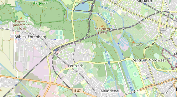 Reiterferien auf Karte