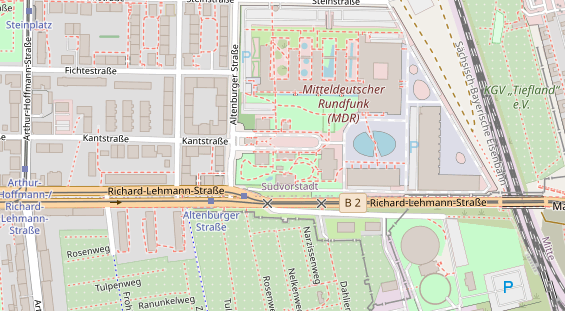 Reiterferien auf Karte