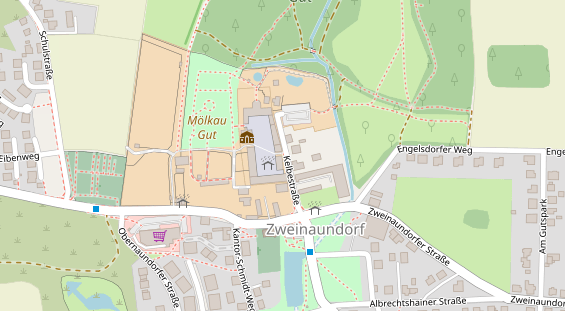 Reiterferien auf Satellitenbild