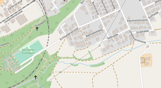 Reiterferien auf Satellitenbild