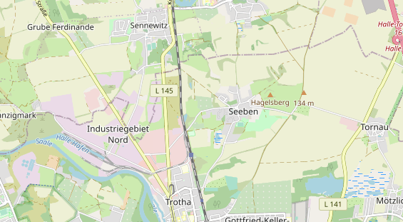 Reiterferien auf Karte