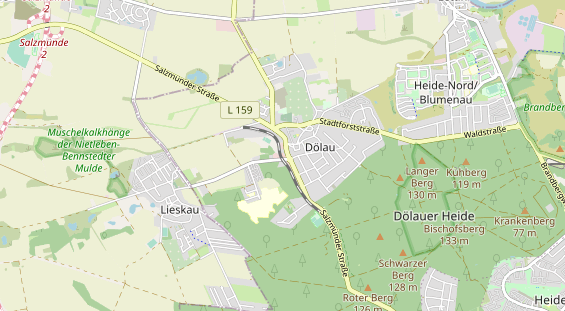 Reiterferien auf Karte