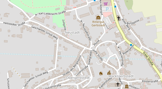 Reiterferien auf Satellitenbild