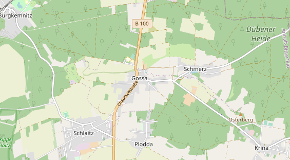 Reiterferien auf Karte