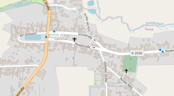 Reiterferien auf Satellitenbild