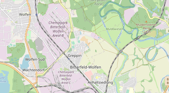 Reiterferien auf Karte