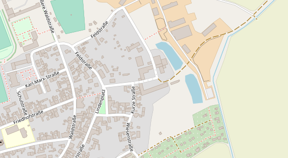 Reiterferien auf Satellitenbild