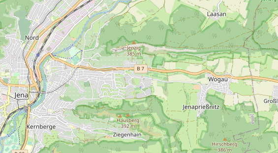 Reiterferien auf Karte