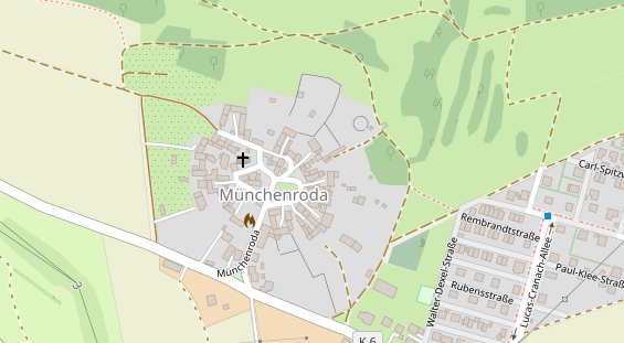 Reiterferien auf Satellitenbild