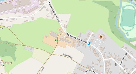 Reiterferien auf Karte