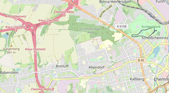 Reiterferien auf Karte