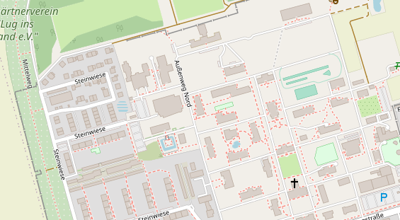 Reiterferien auf Satellitenbild