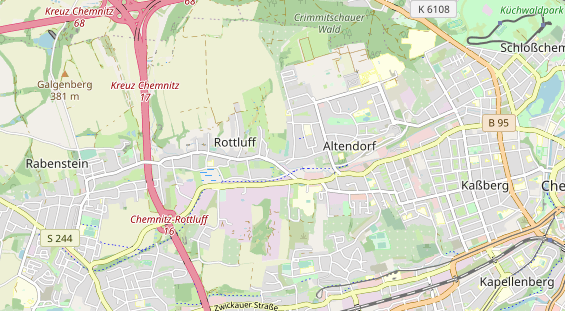 Reiterferien auf Karte