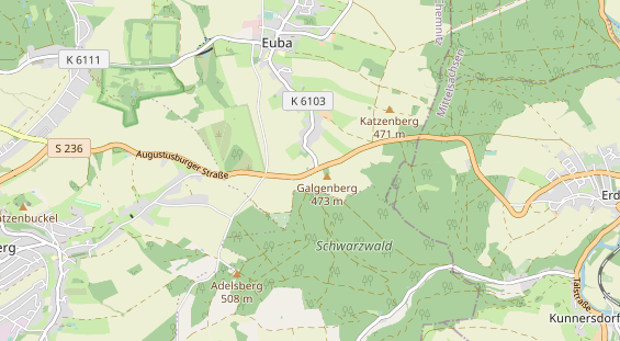 Reiterferien auf Karte