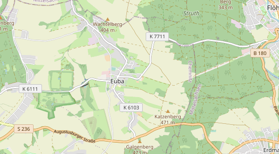 Reiterferien auf Karte