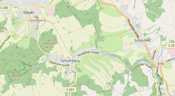 Reiterferien auf Karte