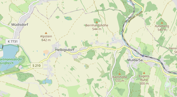 Reiterferien auf Karte