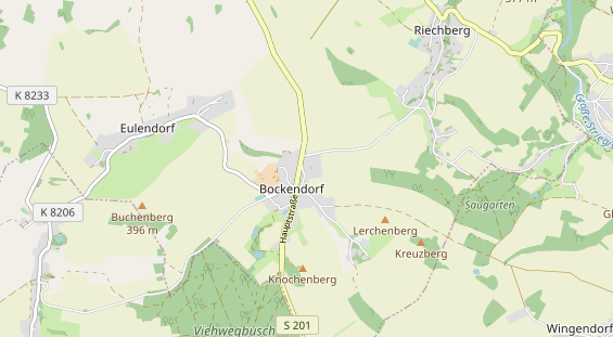 Reiterferien auf Karte