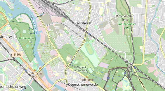 Reiterferien auf Karte