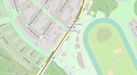 Reiterferien auf Satellitenbild