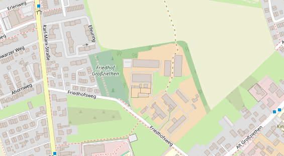 Reiterferien auf Satellitenbild