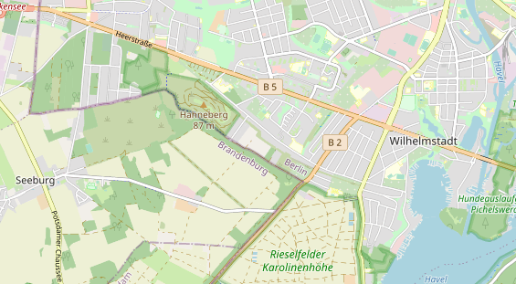 Reiterferien auf Karte