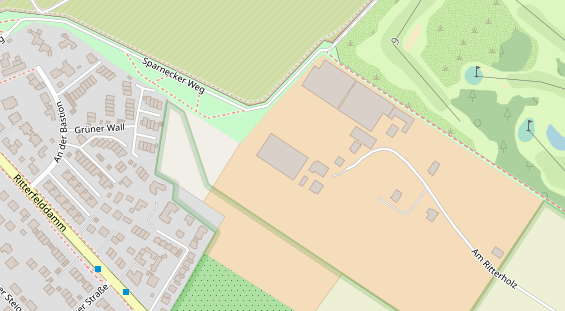 Reiterferien auf Satellitenbild