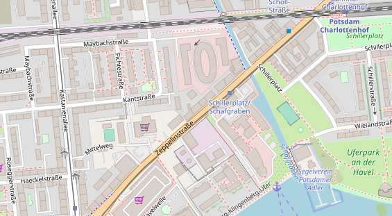 Reiterferien auf Satellitenbild