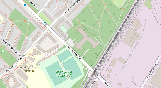 Reiterferien auf Satellitenbild