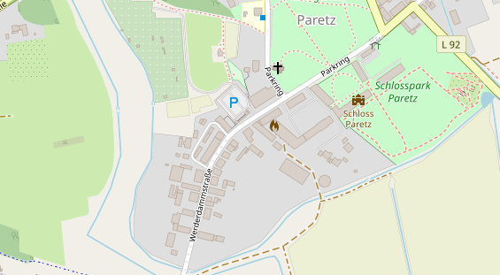 Reiterferien auf Karte