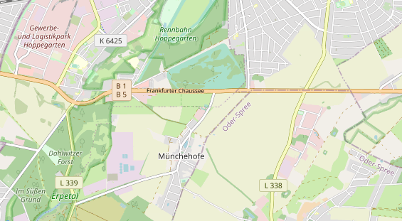 Reiterferien auf Karte