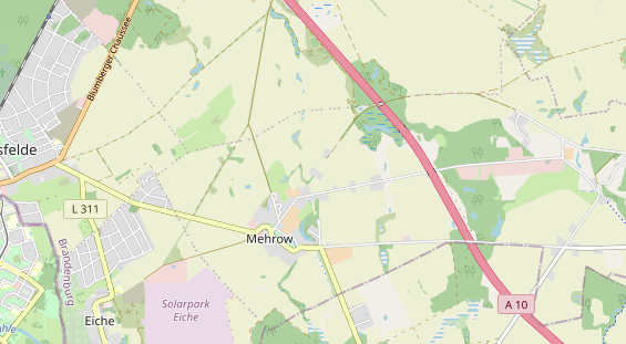 Reiterferien auf Karte