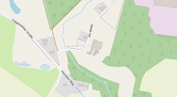 Reiterferien auf Satellitenbild