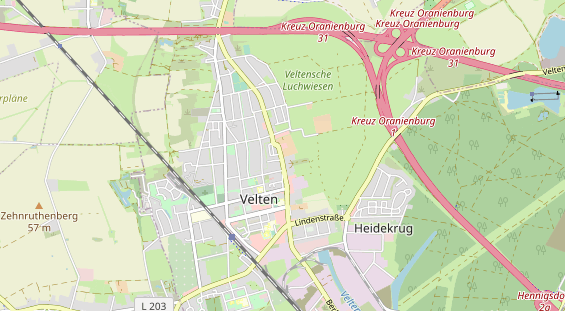 Reiterferien auf Karte