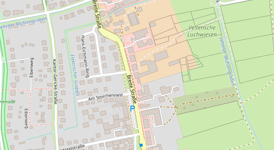 Reiterferien auf Satellitenbild