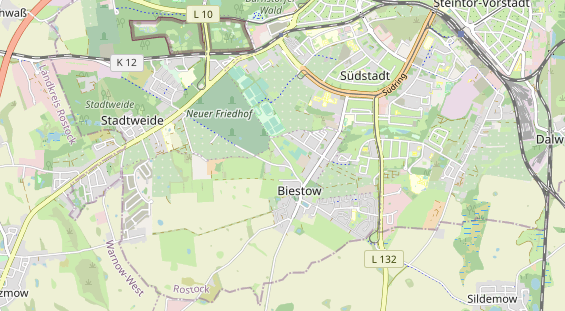 Reiterferien auf Karte