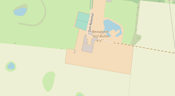 Reiterferien auf Satellitenbild