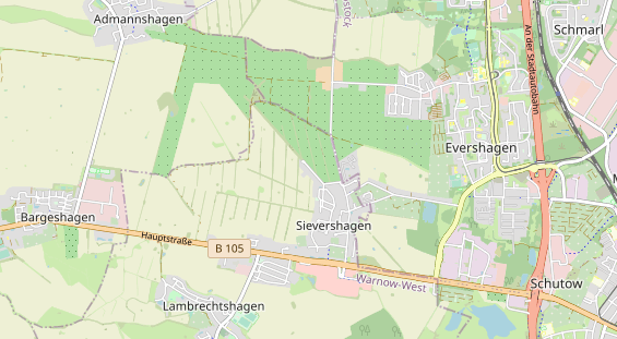 Reiterferien auf Karte