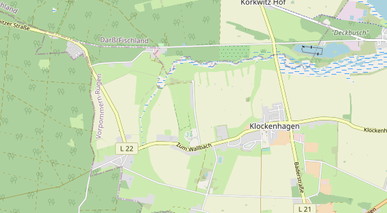 Reiterferien auf Karte