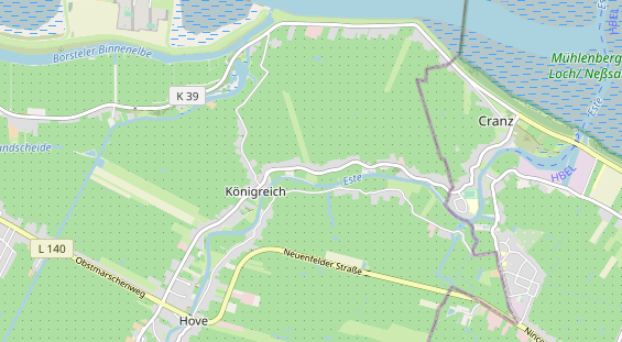 Reiterferien auf Karte