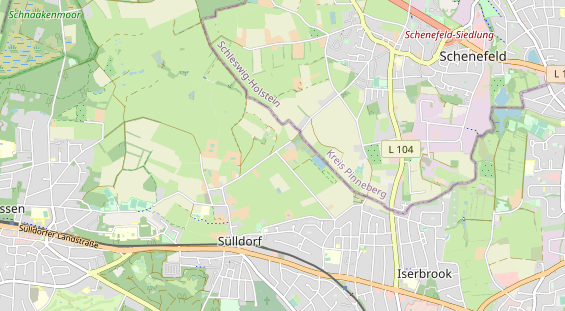 Reiterferien auf Karte