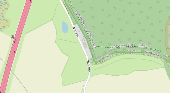 Reiterferien auf Satellitenbild