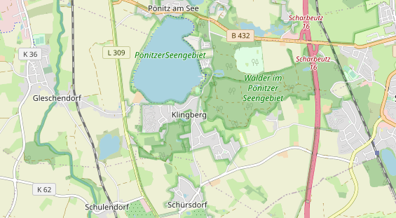 Reiterferien auf Karte