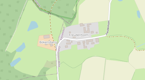 Reiterferien auf Karte