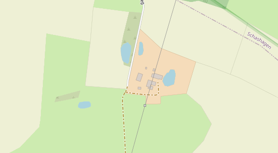 Reiterferien auf Satellitenbild