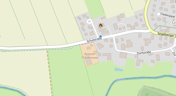 Reiterferien auf Satellitenbild