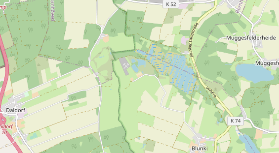 Reiterferien auf Karte